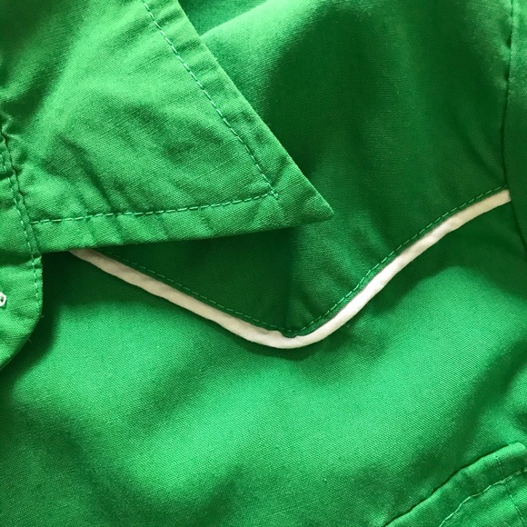 SOLD ON DEPOP @winedark / green buttondown - Picture 5 of 5